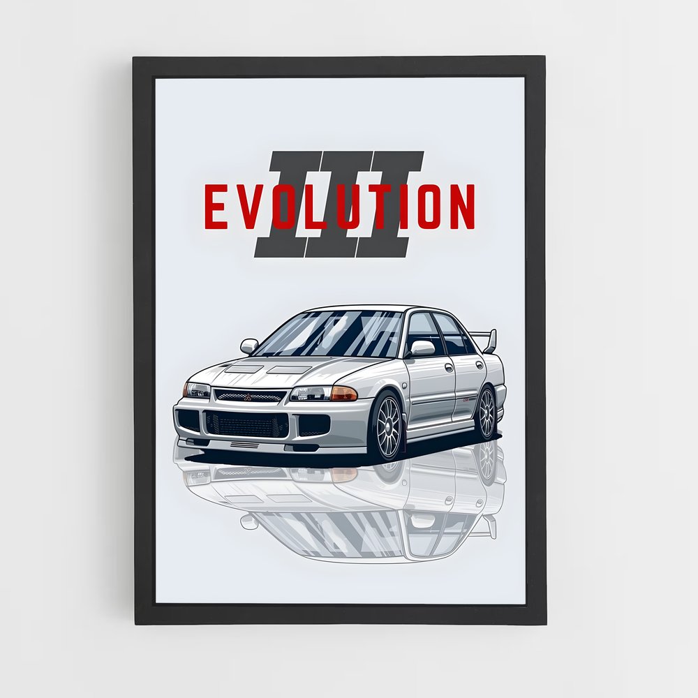 Poster Lancer Unleashed – affiche Mitsubishi (vue 2)